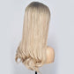 Sophia Wig - 22" - European Human Hair - Platinum Blonde with Dark Roots